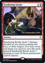Sundering Stroke - Throne of Eldraine Promos