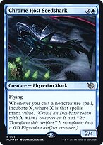 Chrome Host Seedshark - March of the Machine Promos - Promo Foil