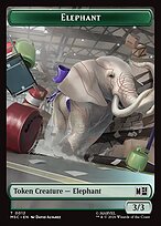 Elephant - Marvel Super Heroes Commander Tokens