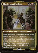 Shattergang Brothers - Double Masters 2022 - Etched Foil