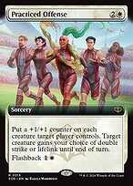 Practiced Offense - Secrets of Strixhaven - Extended Art