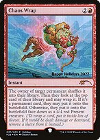 Chaos Wrap - Happy Holidays - Promo Foil