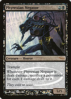 Phyrexian Negator - Judge Gift Cards 2004 - Promo Foil