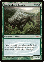 Leatherback Baloth - DCI Promos - Promo Foil