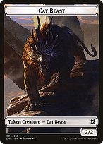 Cat Beast - Zendikar Rising Tokens