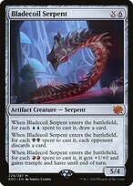 Bladecoil Serpent - The Brothers' War Promos