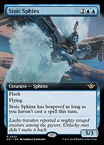 Stoic Sphinx - Outlaws of Thunder Junction - Extended Art