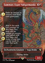 Summon: Esper Valigarmanda - Final Fantasy Commander - Borderless