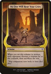 No One Will Hear Your Cries - Archenemy: Nicol Bolas Schemes