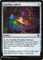 Armillary Sphere - The List