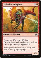 Frilled Deathspitter - Rivals of Ixalan