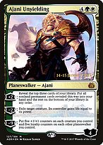 Ajani Unyielding - Aether Revolt Promos - Promo Foil