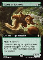 Scurry of Squirrels - Bloomburrow Commander