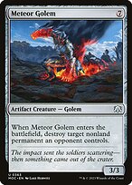 Meteor Golem - March of the Machine Commander