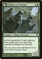 Villagers of Estwald // Howlpack of Estwald - Innistrad