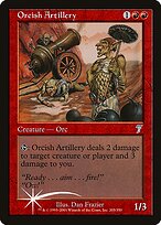 Orcish Artillery - Seventh Edition - Promo Foil