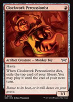 Clockwork Percussionist - Duskmourn: House of Horror