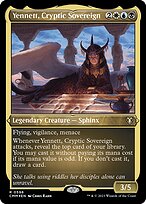 Yennett, Cryptic Sovereign - Commander Masters - Etched Foil