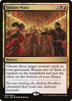 Sinister Waltz - Crimson Vow Commander