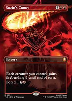 Sozin's Comet - Avatar: The Last Airbender - Borderless