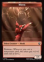 Monk - Avatar: The Last Airbender Tokens