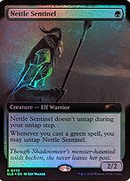 Nettle Sentinel - Secret Lair Drop - Promo Foil