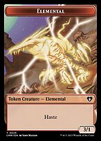 Elemental - Commander Masters Tokens