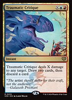 Traumatic Critique - Secrets of Strixhaven Promos