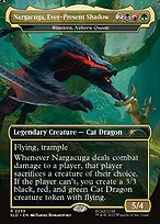 Nargacuga, Ever-Present Shadow (Wasitora, Nekoru Queen) - Secret Lair Drop - Borderless