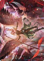 Sigarda's Summons - Crimson Vow Art Series - Borderless