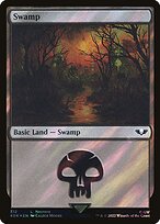 Swamp - Warhammer 40,000 Commander - Surge Foil