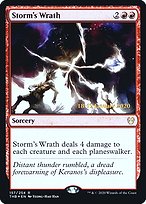 Storm's Wrath - Theros Beyond Death Promos - Promo Foil