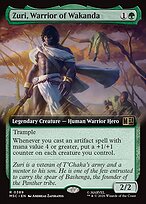 Zuri, Warrior of Wakanda - Marvel Super Heroes Commander - Extended Art