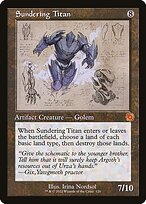 Sundering Titan - The Brothers' War Retro Artifacts