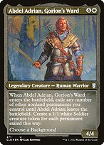 Abdel Adrian, Gorion's Ward - Commander Legends: Battle for Baldur's Gate - Etched Foil