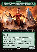 Nakia, Wakandan Operative - Marvel Super Heroes Commander - Extended Art