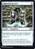 Lightning Greaves - The List - Promo Foil