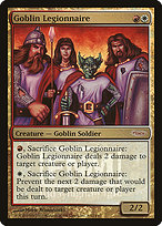 Goblin Legionnaire - Friday Night Magic 2007 - Promo Foil