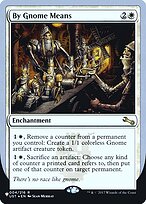 By Gnome Means - The List (Unfinity Foil Edition) - Promo Foil