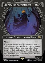 Sauron, the Necromancer - The Lord of the Rings: Tales of Middle-earth - Surge Foil