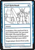 Can't Quite Recall - Mystery Booster 2