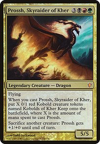 Prossh, Skyraider of Kher - Commander 2013 Oversized - Promo Foil