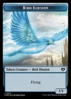 Bird Illusion - Commander Masters Tokens