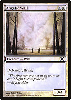 Angelic Wall - Tenth Edition - Promo Foil