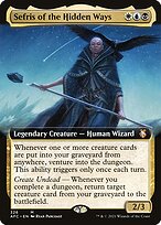 Sefris of the Hidden Ways - Forgotten Realms Commander