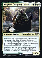 Aragorn, Company Leader - Tales of Middle-earth Promos - Promo Foil