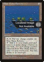 Blue Mana Battery - Fourth Edition Foreign Black Border