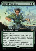 Giant Inheritance - Wilds of Eldraine Commander