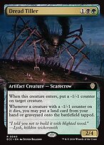 Dread Tiller - Lorwyn Eclipsed Commander - Extended Art