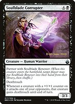 Soulblade Corrupter - Battlebond Promos - Promo Foil